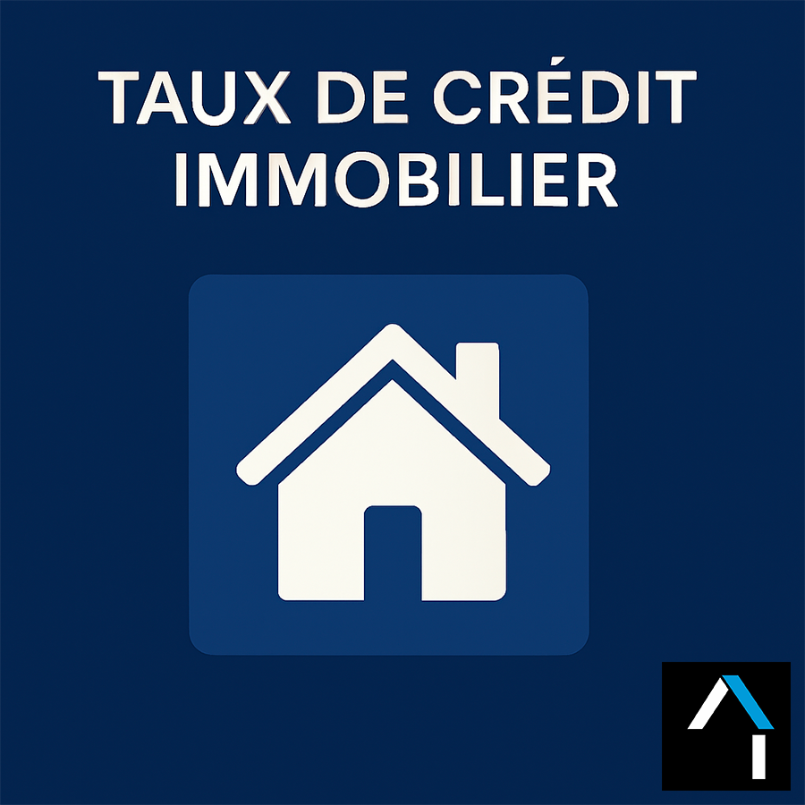 Taux d'emprunt immobilier en juin 2025 par My Courtier Les Sables-d'Olonne